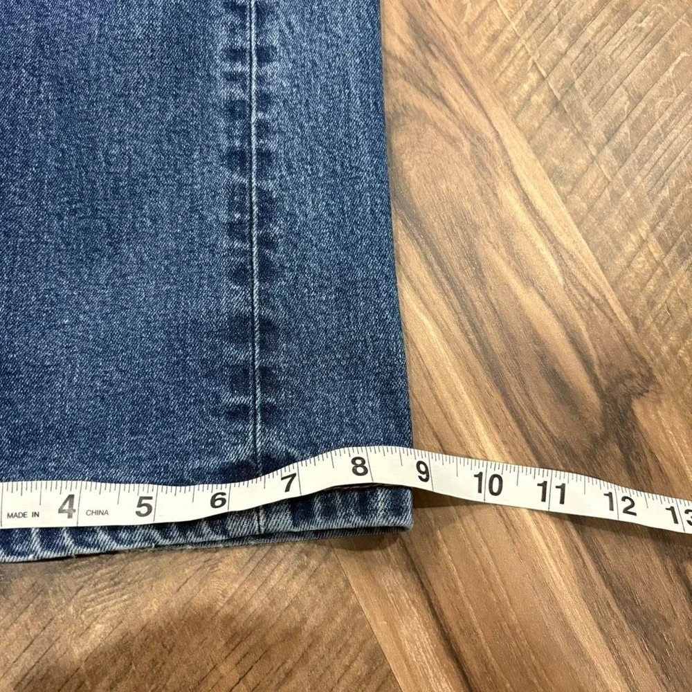 Vintage 2000s Levi's 505 Jeans Blue Baggy Loose Fit Straight Leg Denim